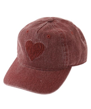 PIGMENT DYE HEART LOGO CAP