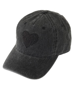PIGMENT DYE HEART LOGO CAP