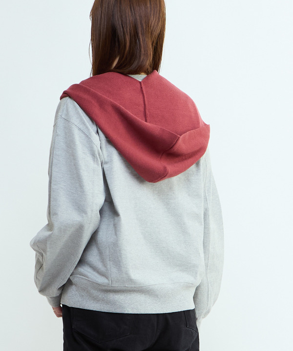HOODED KNIT MUFFLER 詳細画像 6