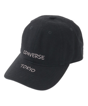 WASHED EMBROIDERED LOGO CAP