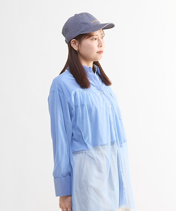 WASHED EMBROIDERED LOGO CAP 詳細画像 4