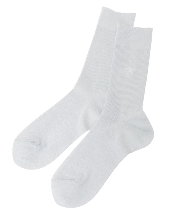 STAR★ GLITTER RIB SOX 詳細画像 1