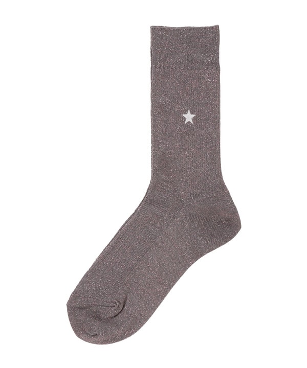 STAR★ GLITTER RIB SOX 詳細画像 ピンク 1