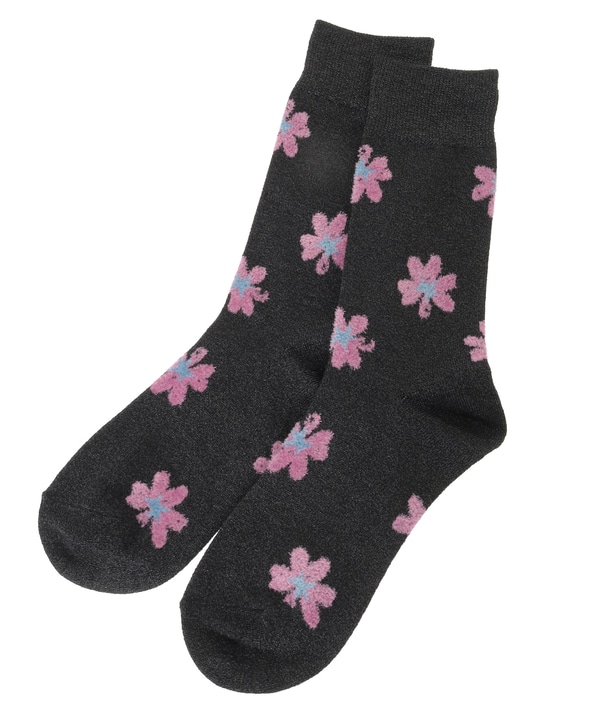 FLOWER GLITTER SOX 詳細画像 1