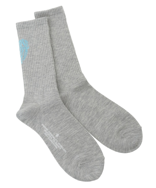 HEART LOGO SOX 詳細画像 グレー 1