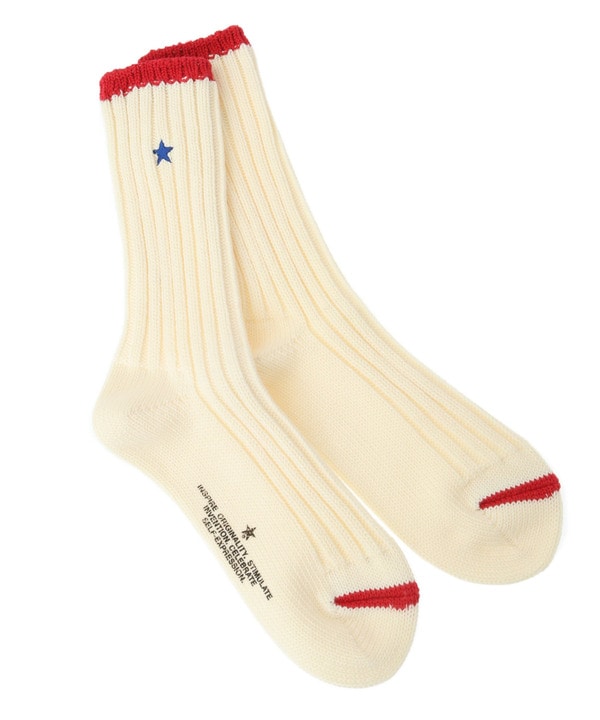 STAR★ LOWGAUGE SOX 詳細画像 オフホワイト 1