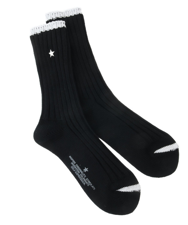 STAR★ LOWGAUGE SOX 詳細画像 ブラック 1
