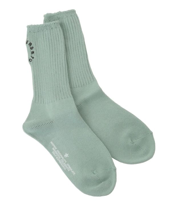 CIRCLE LOGO RIB SOX 詳細画像 ミント 1