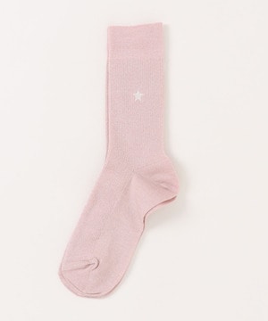 STAR★ GLITTER RIB SOX