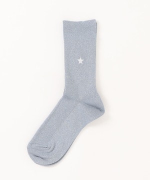 STAR★ GLITTER RIB SOX