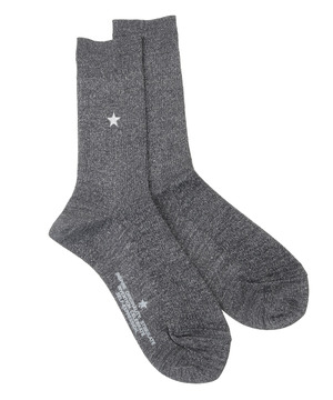 STAR★ GLITTER RIB SOX