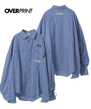 【over print】BREAK WIDE SHIRTS