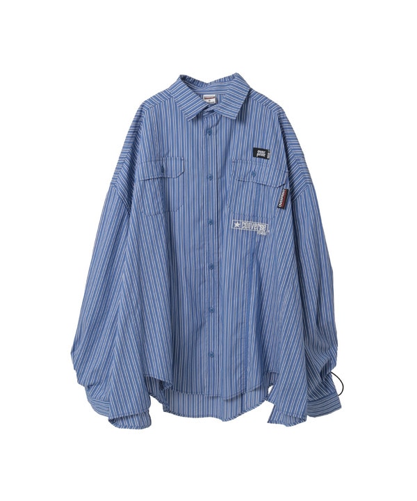 【over print】BREAK WIDE SHIRTS 詳細画像 1