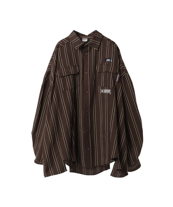【over print】BREAK WIDE SHIRTS 詳細画像 3
