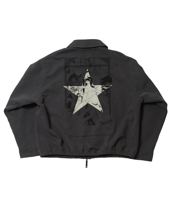 【CLAMP】『xxxHOLiC』GRAPHIC COACH JACKET 詳細画像 2