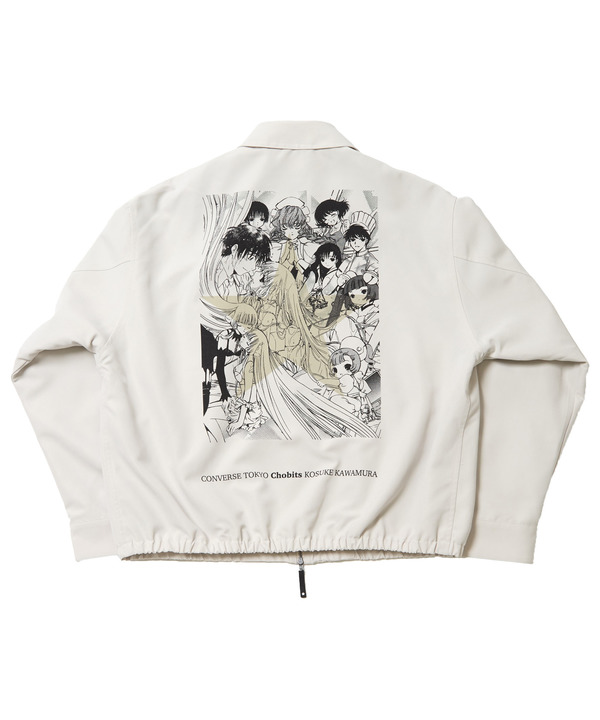【CLAMP】『ちょびっツ』GRAPHIC COACH JACKET 詳細画像 2