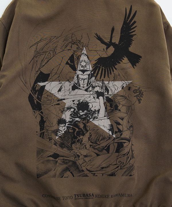 【CLAMP】『ツバサ-RESERVoir CHRoNiCLE-』GRAPHIC COACH JACKET 詳細画像 3