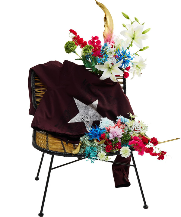 【CLAMP】『魔法騎士レイアース』GRAPHIC COACH JACKET 詳細画像 1