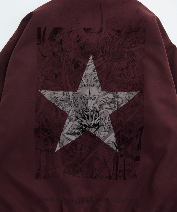 【CLAMP】『魔法騎士レイアース』GRAPHIC COACH JACKET 詳細画像 3