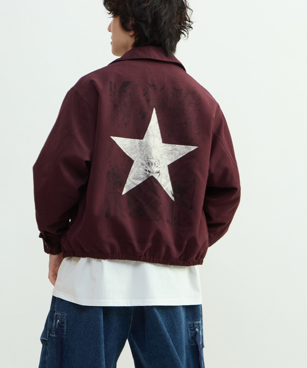 【CLAMP】『魔法騎士レイアース』GRAPHIC COACH JACKET 詳細画像 7