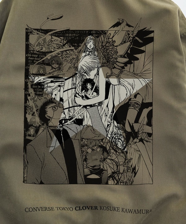 【CLAMP】『CLOVER』GRAPHIC COACH JACKET 詳細画像 3