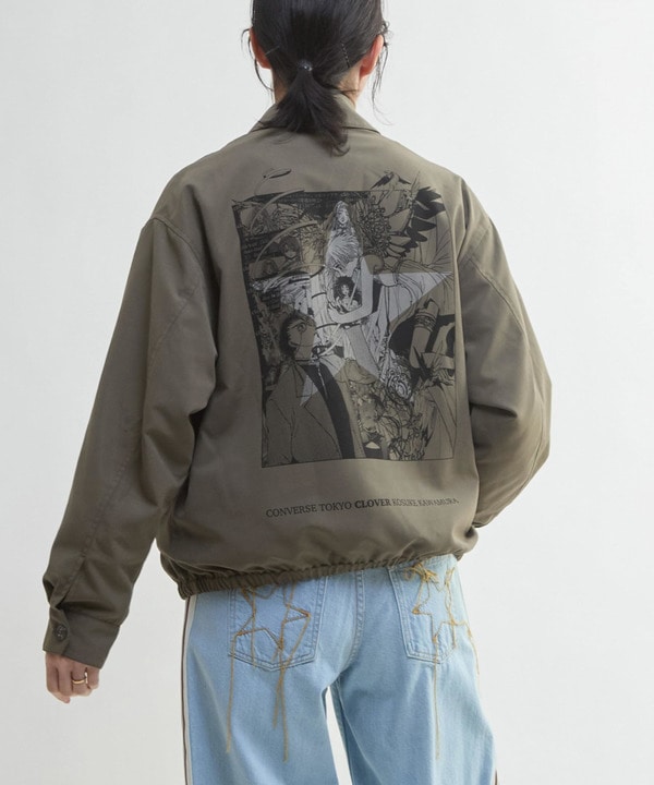 【CLAMP】『CLOVER』GRAPHIC COACH JACKET 詳細画像 6