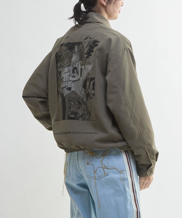 【CLAMP】『CLOVER』GRAPHIC COACH JACKET 詳細画像 7