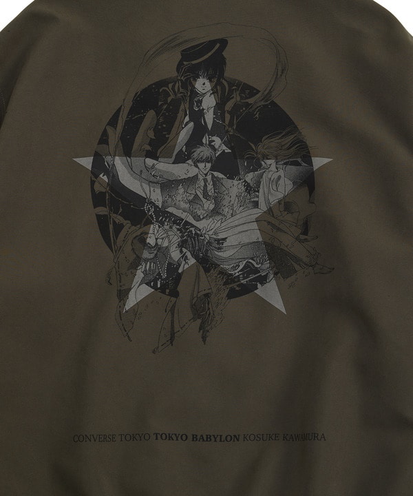 【CLAMP】『東京BABYLON』GRAPHIC COACH JACKET 詳細画像 3