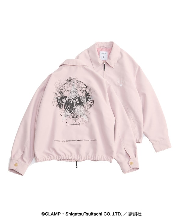 【CLAMP】『カードキャプターさくら クリアカード編』GRAPHIC COACH JACKET 詳細画像 ピンク 1