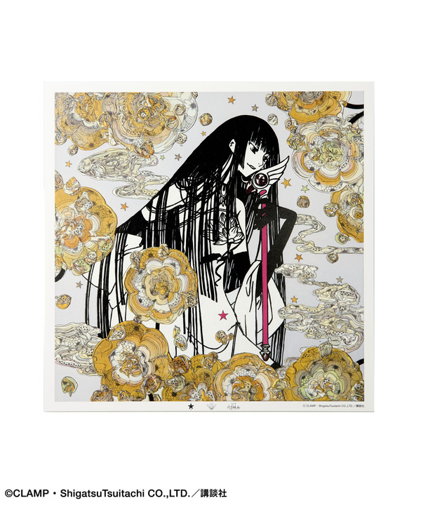 【CLAMP】『xxxHOLiC』〈YUTA OKUDA〉SILK SCREEN ART 詳細画像 ホワイト 1
