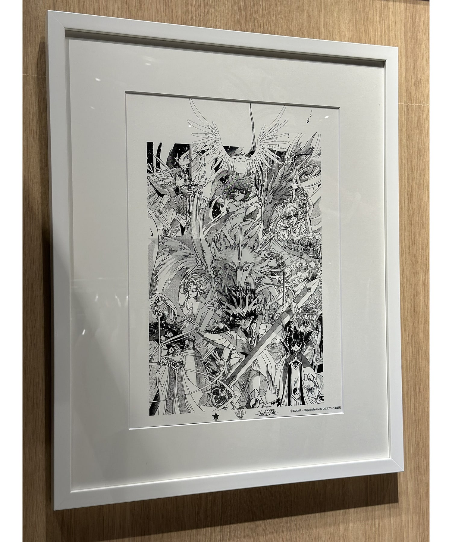 CLAMP】『魔法騎士レイアース』〈KOSUKE KAWAMURA〉SILK SCREEN ART