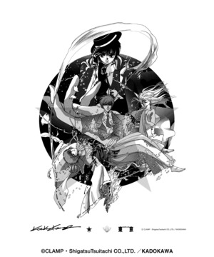 【CLAMP】『東京BABYLON』〈KOSUKE KAWAMURA〉SILK SCREEN ART