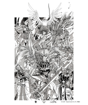 【CLAMP】〈KOSUKE KAWAMURA〉グラフィックポスター