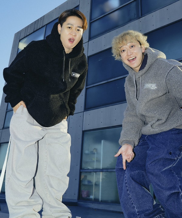 【over print】SIGNBOARD Bonding Boa Hoodie 詳細画像 16