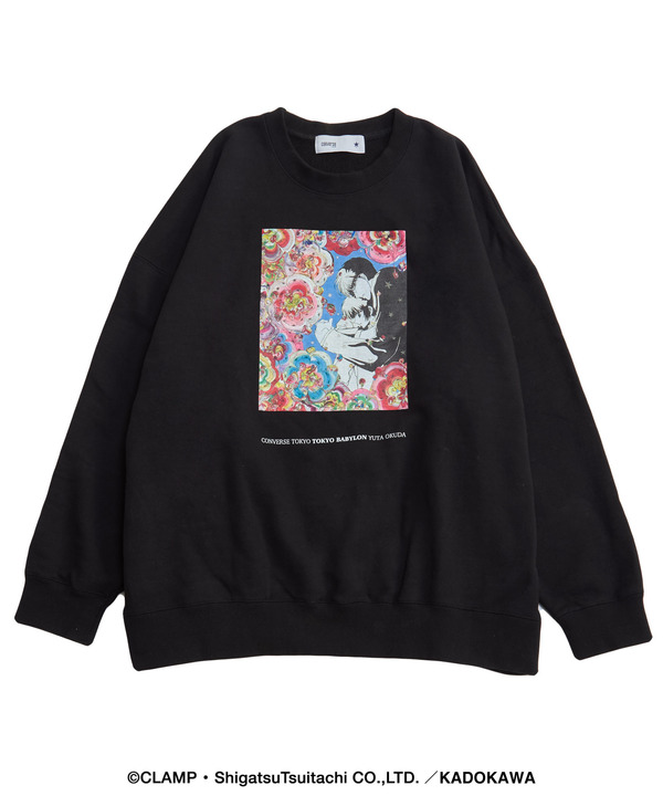 【CLAMP】『東京BABYLON』GRAPHIC SWEAT 詳細画像 ブラック 1