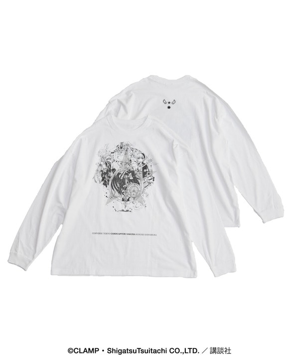 【CLAMP】『カードキャプターさくら クリアカード編』GRAPHIC LONGSLEEVE TEE 詳細画像 ホワイト 1