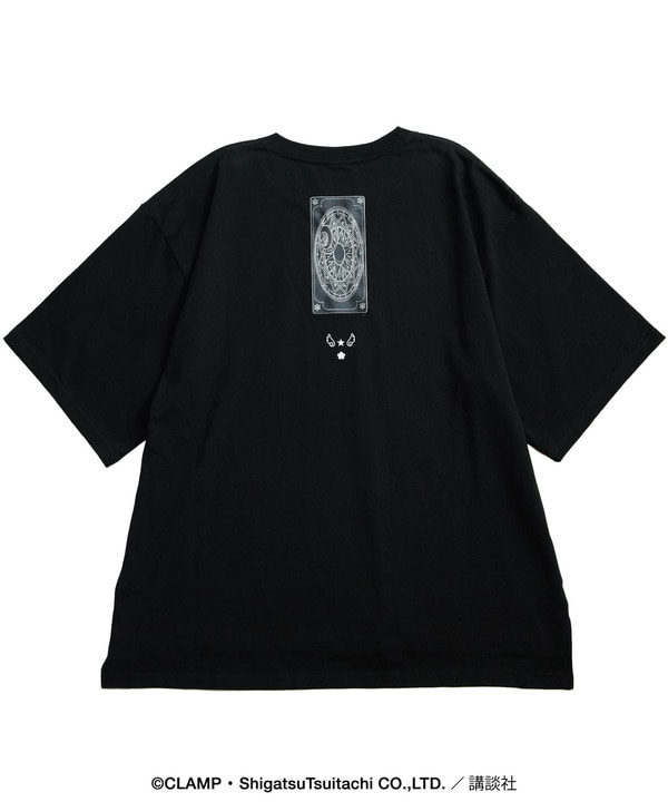 【CLAMP】『カードキャプターさくら』GRAPHIC TEE〈クロウカード〉 詳細画像 1