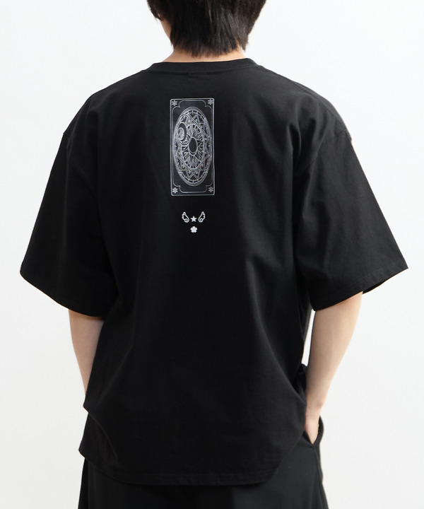 【CLAMP】『カードキャプターさくら』GRAPHIC TEE〈クロウカード〉 詳細画像 11