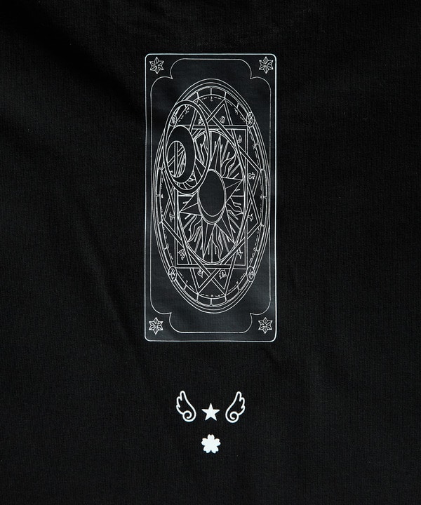 【CLAMP】『カードキャプターさくら』GRAPHIC TEE〈クロウカード〉 詳細画像 2