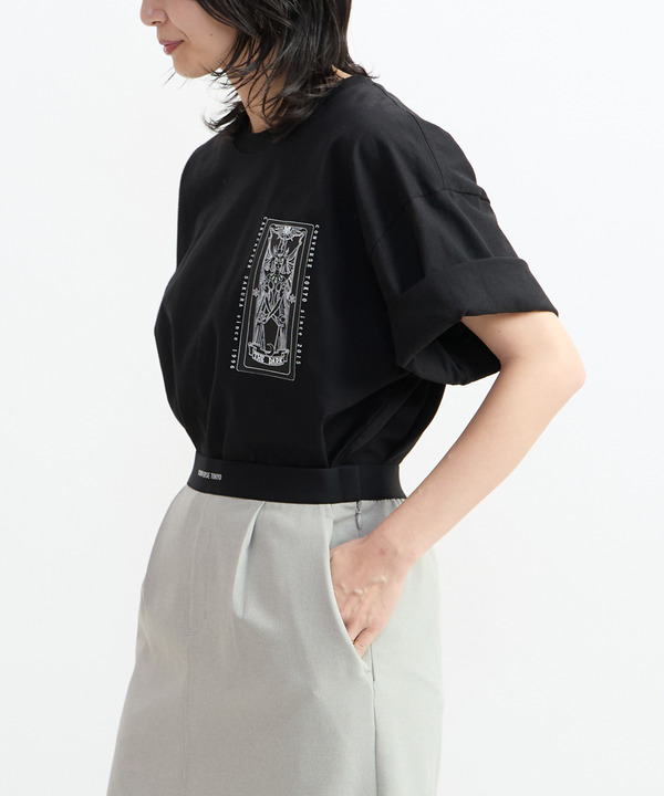 【CLAMP】『カードキャプターさくら』GRAPHIC TEE〈クロウカード〉 詳細画像 5