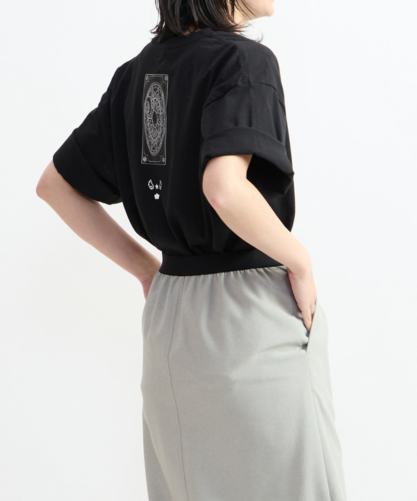 【CLAMP】『カードキャプターさくら』GRAPHIC TEE〈クロウカード〉 詳細画像 8