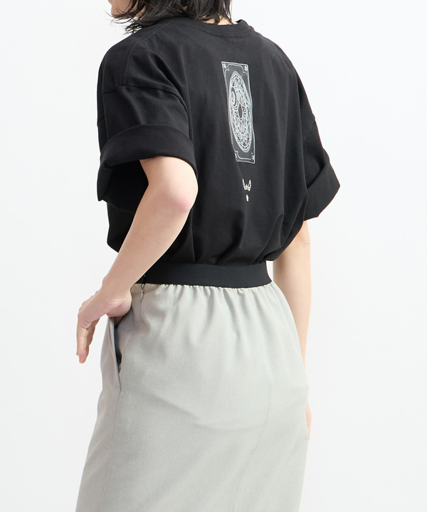 【CLAMP】『カードキャプターさくら』GRAPHIC TEE〈クロウカード〉 詳細画像 9