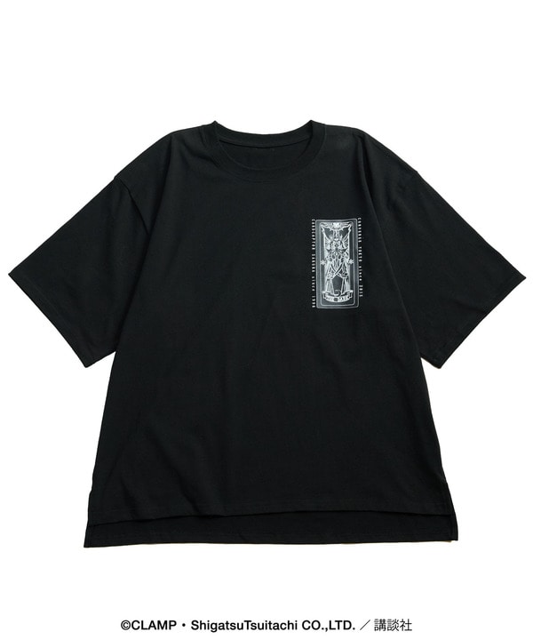 【CLAMP】『カードキャプターさくら』GRAPHIC TEE〈クロウカード〉 詳細画像 ブラック系その他 1