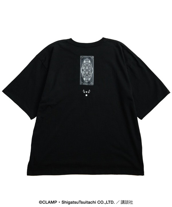 【CLAMP】『カードキャプターさくら』GRAPHIC TEE〈クリアカード〉 詳細画像 1