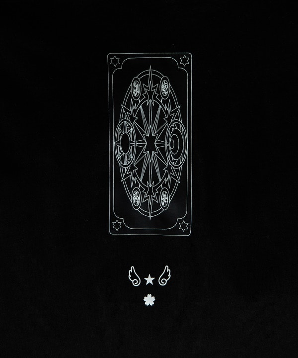 【CLAMP】『カードキャプターさくら』GRAPHIC TEE〈クリアカード〉 詳細画像 2