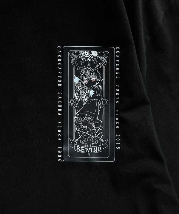 【CLAMP】『カードキャプターさくら』GRAPHIC TEE〈クリアカード〉 詳細画像 4