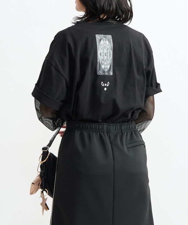 【CLAMP】『カードキャプターさくら』GRAPHIC TEE〈クリアカード〉 詳細画像 6