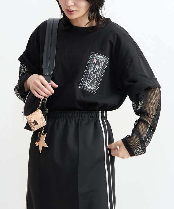 【CLAMP】『カードキャプターさくら』GRAPHIC TEE〈クリアカード〉 詳細画像 8