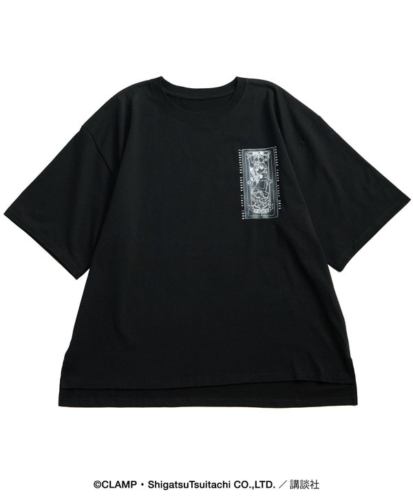【CLAMP】『カードキャプターさくら』GRAPHIC TEE〈クリアカード〉 詳細画像 ブラック系その他2 1