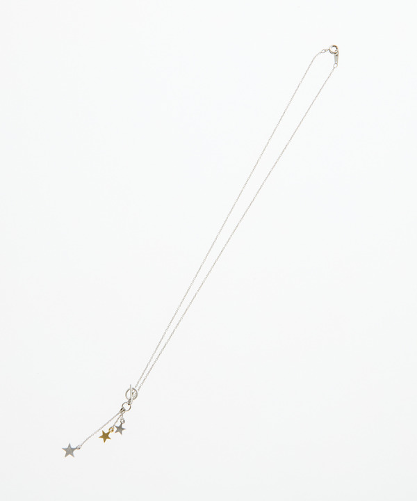 STAR CHAIN NECKLACE 詳細画像 シルバー 1